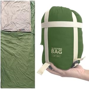 Proberos® Ultralight Adult Sleeping Bag, outdoors equipment, Portable Cotton-Filled Thermal Sleeping Bag for -3°C to 15°C Camping Hiking Travel
