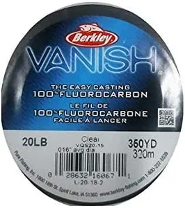 Berkley Vanish 6 Spool, Clear, 250 yd