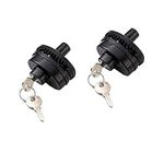 VicBre 2 PCS Keyed Alike Trigger Gun Locks for Pistols Rifles Shotguns BB Gun