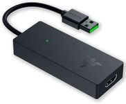 Razer Ripsaw X USB Capture Card w/Camera Connection: 4K 30FPS - OBS & Streamlabs Compatible - for Streaming, Gaming, Video Conference, Zoom, Teams - HDMI 2.0 & USB 3.0 - Compact Design - Plug & Play