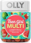 OLLY Teen Girl Multi Gummy, Healthy