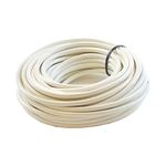 Ali's DIY 3 Core Round White Flex Flexible Cable 0.75 MM - 10 metre Cut Length