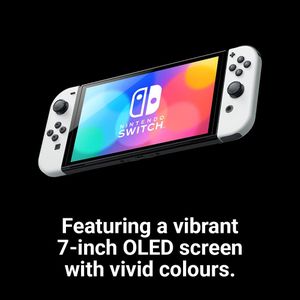 Nintendo Switch OLED Console – White