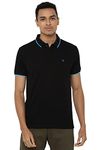 Allen Solly Men's Regular fit Solid Polo T-Shirt (ASKPQRGFS83162_Black_2XL)