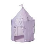 3 Sprouts Kids Play Tent Playhouse Castle with Recycled Fabric for Indoor and Outdoor Games in Purple Iris