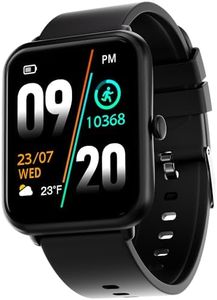 Fire-Boltt Ninja Call Pro Smart Watch Dual Chip Bluetooth Calling, 42.92mm (1.69 inch) HD Display, AI Voice Assistance with 100 Sports Modes, with SpO2 & Heart Rate Monitoring (Black)