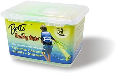 Betts Buddy Cast Net, 4ft, Yellow