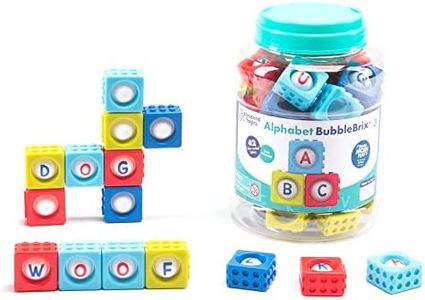 Educational Insights Alphabet BubbleBrix, Learn ABCs, Fidget Learning Toy, Preschool & Kindergarten Boys & Girls Ages 3+