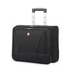 SWISSGEAR SWA0970 International Carry-On Wheeled Business Case - Holds Up to 15.6-Inch Laptop, , Black