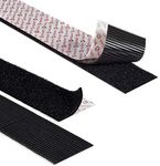 Velcro® Brand PS51/PS52 ULTRAMATE® Industrial Strength Velcro Heavy-Duty Stick On Self Adhesive Velcro Tape 5CM Wide 1.25m | Multiples Sent as Continuous Length