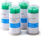 JMU Dental Micro Applicators Brushes Dental, Disposable Dental Microswabs (400, 2.0mm)