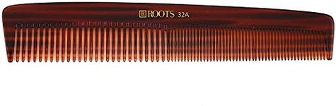 Roots - Classic Brown Dressing Comb - Hair Comb For Men and Women - Style your Hair Hassle-Free - Light Weight For Healthy & Stylish Hair - Pack of 1-32A