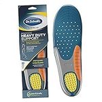 Dr. Scholl's HEAVY DUTY SUPPORT Pain Relief Orthotics. Designed for Men over 200lbs with Technology to Distribute Weight and Absorb Shock with Every Step (for Men's 8-14)