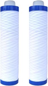 9-inch PP Yarn Wound Water Filter Cartridge, Pre-Filter Replacement, Compatible with Aqua-Guard, LG, Liv-Pure and Other Brands (2)