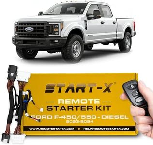 Start-X Remote Starter Kit for Ford F-450/F-550 (2023-2025) Diesel | Push to Start/Key Blade Start | Plug N Play | 2023 2024 2025