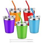Yummy Sam 5 Pack Kids Cups with Str