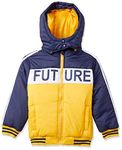 Amazon Brand - Jam & Honey Boy's Regular Jacket (Jhaw20Bjk010_Yellow_3-4 Years) - Polyester