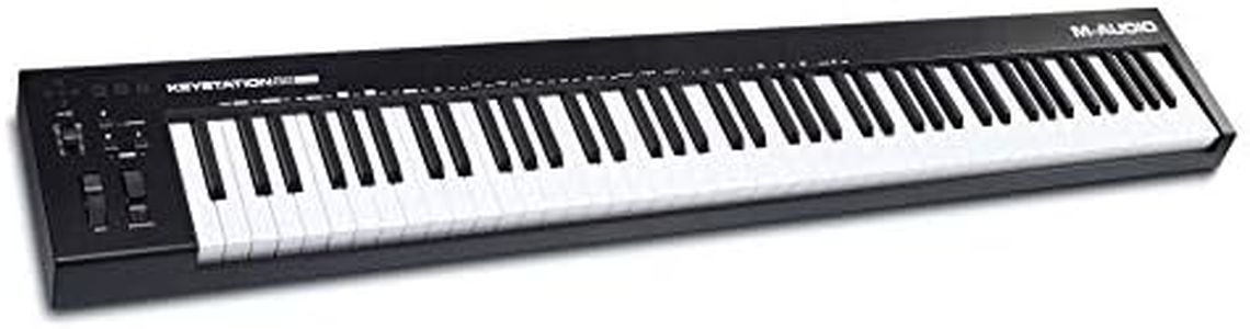 M-Audio Keystation 88 MK3 – 88 Key Semi Weighted MIDI Keyboard Controller for Complete Command of Virtual Synthesisers and DAW parameters