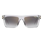 CARRERA Unisex Non-Polarized UV protected Grey Lens Glass Rectangular Sunglasses 205826