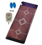 Carefit NanoGem Infrared Stone Heating Mattress with TENS Pads | Chronic Back Pain Relief Portable Bed for Home & Office