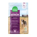 Open Farm Senior Grain-Free Dry Dog Food, Certified Humane Poultry Recipe for Older Dogs with Non-GMO Superfoods and No Artificial Flavors or Preservatives, 22 lbs