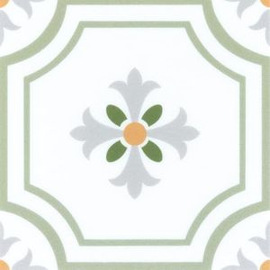 Irisroom Lot de 10 carreaux de sol en vinyle autocollants en PVC imperméables et résistants à l'usure pour cuisine, salle de bain, salon, chambre à coucher - 20 x 20 cm