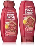 Garnier Whole Blends Color Care Shampoo and Conditioner Set with Argan Oil and Cranberry Extracts, 12.5 Ounces each