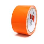 10 Metre Finest Folia Decorative Strips for Car, Motorcycle, Boat, Model Making, Choice of Colours, Decorative Strips, Side Strips, Adhesive Strips (Pastel Orange Gloss, 30 mm Width)