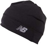 New Balance Lightweight Running/Athletic Skullcap Hat, Beanie, Cap Black