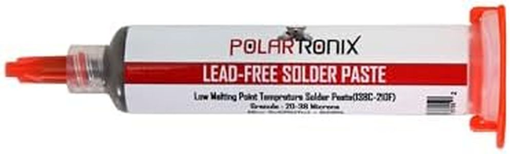 Low Melt Solder Paste 138 C Degree Melting point - Sn42/ Bi58 (38g) - Lead Free Solder Paste