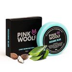 Pink Woolf Luxury OCEANIC BLUE Shaving Soap Bar (REFILL), Contains Shea Butter, Moisturize Your Skin and Enjoy Traditional Shaving, Fresh Fragrance, All Skin Types - 50 G (Pack Of 1)