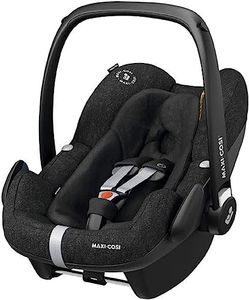 Maxi-Cosi Pebble Plus Baby Car Seat Group 0+, ISOFIX Car Seat, i-Size, 0-12 m, 0-13 kg, 45-75 cm, Nomad Black
