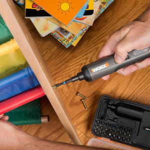 WORX Mini Electric Screwdriver – Compact Cordless Power Tool
