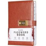 Password Book with Lock, Password K
