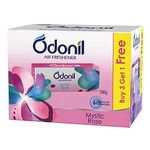 Odonil Bathroom Air Freshener Blocks 100g - Buy 3 + 1 Free| Mixed Fragrance | With Odour Buster Technology