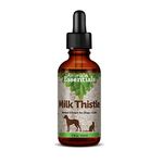Animal Essentials Milk Thistle Liver Support for Dogs and Cats, 1 fl oz - Made in USA Liver Supplement