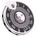 C-C Pitch Pipe for Singers Pitch - 13 Tone Up CC Music Note Instrument Tuning Device for Acoustic Electric Guitar Tuner Acoustic - Music Pitch Tuner for Violin Note Instrument Tuner Pipe Master