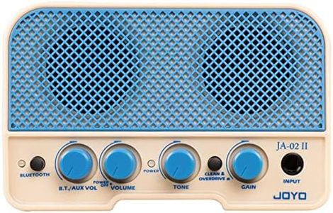 JOYO JA-02 II Mini Dual Channel Guitar Amplifier with Bluetooth 5.0 - Blue