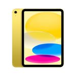 Apple iPad 11″: A16 chip, 27.69 cm (11″) Model, Liquid Retina Display, 512GB, Wi-Fi 6 + 5G Cellular, 12MP Front/12MP Back Camera, Touch ID, All-Day Battery Life — Yellow