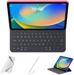 Smart Keyboard for iPad A16 & 10th Generation, No Pair Connect, Ultra-Slim