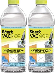 Shark VCM60C VACMOP Multi-Surface Cleaner Refill 2L Bottle, Spring Clean Scent (Canadian Version) (Pack of 2)