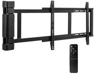 VIVO Steel Low Profile Electric TV Wall Mount for 32 to 75 inch LCD LED Plasma Screens, Motorized Swing TV Bracket with 90 Degree Swivel, MOUNT-E-WM075