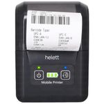 helett H58i Bluetooth Thermal Mobile Receipt POS Printer 58 mm(2 inches)2600 mAh Battery Backup Support Android, iOS, (Windows PC via USB)with Charging Adaptor,USB Cable &1 paper roll(1 year warranty)