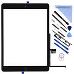 First Choose for iPad 9 (9th Generation) Screen Replacement Digitizer Touch Glass Kits, for iPad 9th Gen 10.2 Inch A2602 A2603 A2604 A2605 (2021 Released), Repair Sets+Home Button