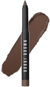 Bobbi Brown Long-Wear Cream Liner Stick | 24-Hour Waterproof, Smudge-Proof Eyeliner with Fine Tip and Built-In Sharpener | Creamy Matte Finish for Smokey Eye Makeup, Rich Chocolate, 0.03 Ounce