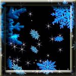 3D Animated Snowflakes Live Wallpaper