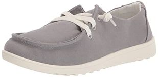 Madden Girl Women's Yasmin Sneaker, Light Grey, 6 UK