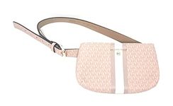 Michael Kors Women's Center Stripe Fanny Pack, Ballet/lt. Purple, Small, Pink, One Size, Center Stripe