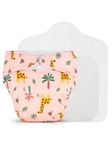 SuperBottoms Freesize UNO SuperSoft Cloth Diaper (with Velcro) | Reusable, Adjustable Cloth Diaper for Babies | Dry Feel Comfort | Fits from 3 Months to 3 Years | Washable & Rash-Free | Sunset Safari