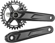 Shimano Deore FC-M5100 Deore chainset, 10/11-speed, 52 mm chainline, 32T, 170 mm, Black